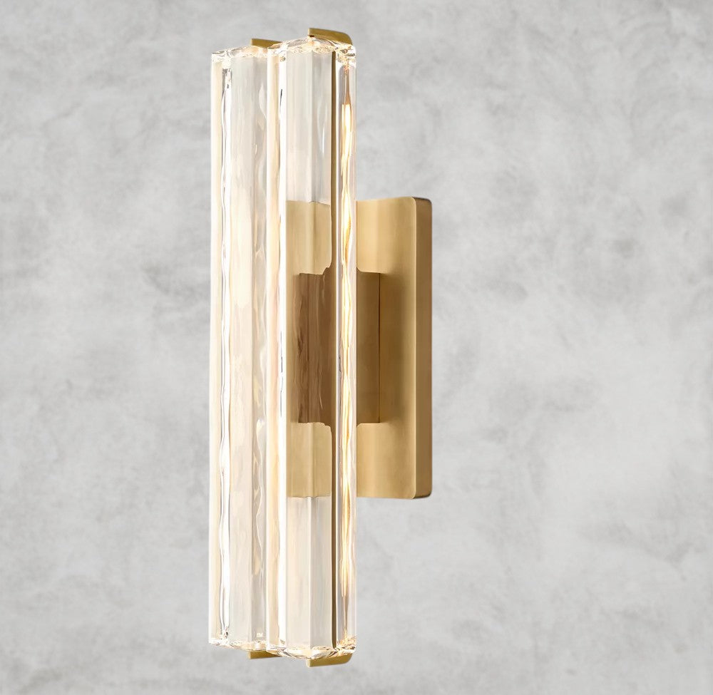 Audubon Crystal Double Sconce